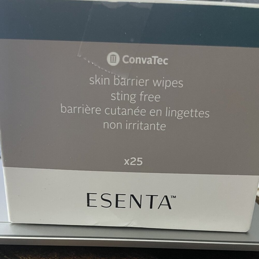 Esenta Skin Barrier Wipes 25 pack